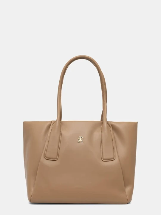 Zdjęcie produktu Tommy Hilfiger torebka shopper damska beżowy