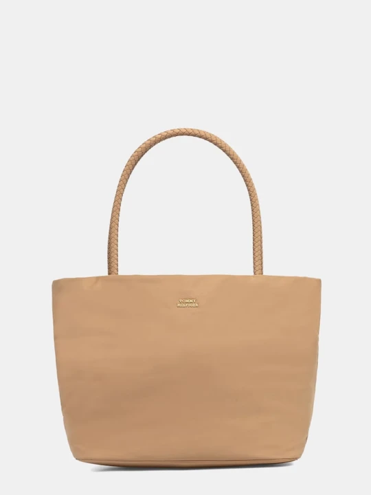 Zdjęcie produktu Tommy Hilfiger torebka shopper damska beżowy