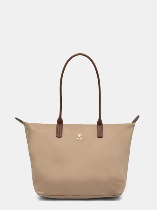 Zdjęcie produktu Tommy Hilfiger torebka shopper damska beżowy