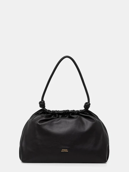Zdjęcie produktu Tommy Hilfiger torebka shopper damska skórzana czarny
