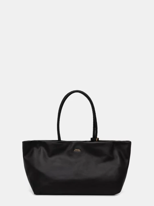 Zdjęcie produktu Tommy Hilfiger torebka shopper damska skórzana czarny