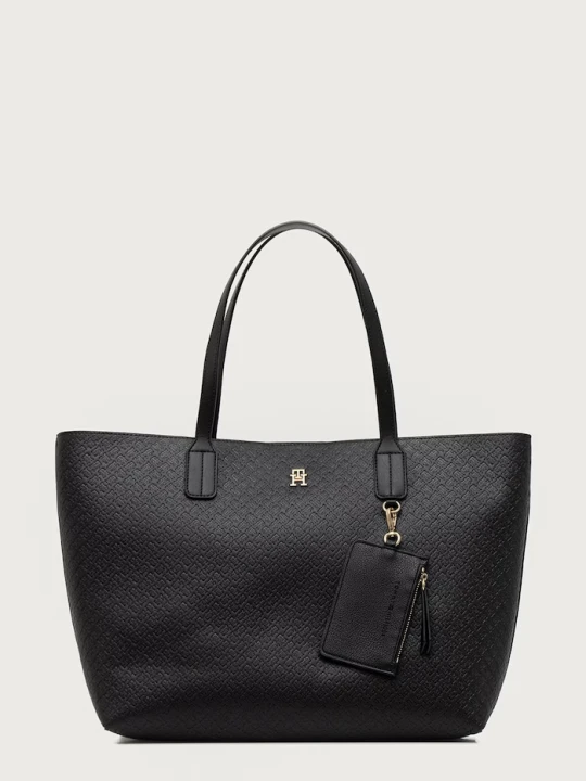 Zdjęcie produktu Tommy Hilfiger torebka shopper damska z imitacji skóry czarny