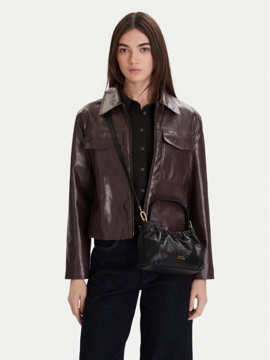 Zdjęcie produktu Tommy Hilfiger Torebka Soft Leather Mini Crossover AW0AW18306 Czarny