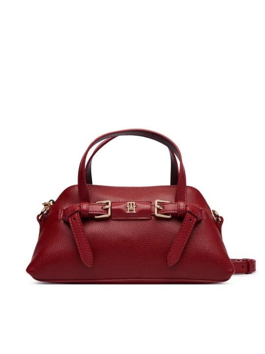 Zdjęcie produktu Tommy Hilfiger Torebka Th Buckle Mini AW0AW19034 Czerwony