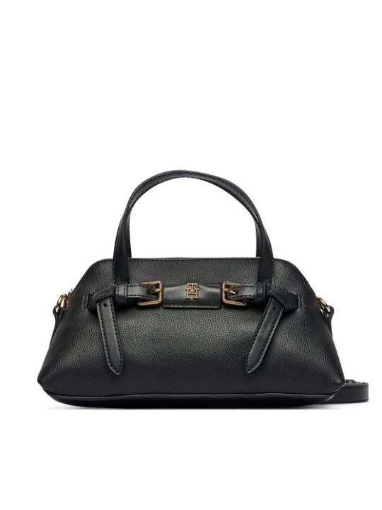 Zdjęcie produktu Tommy Hilfiger Torebka Th Buckle Mini Tote AW0AW19034 Czarny