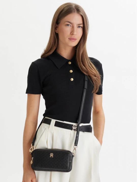 Zdjęcie produktu Tommy Hilfiger Torebka Th Daily Camera Bag Mono AW0AW18414 Czarny