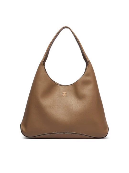 Zdjęcie produktu Tommy Hilfiger Torebka Th Everyday Hobo AW0AW19187 Beżowy