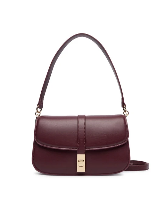 Zdjęcie produktu Tommy Hilfiger Torebka Th Heritage Conv Crossover AW0AW19321 Bordowy