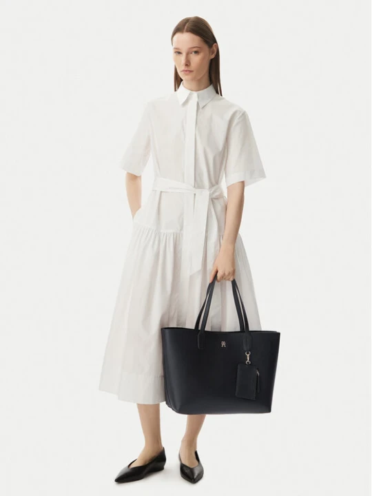 Zdjęcie produktu Tommy Hilfiger Torebka Th Icon Tote AW0AW18724 Czarny