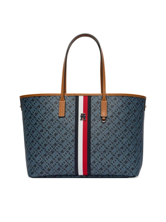 Zdjęcie produktu Tommy Hilfiger Torebka Th Monoplay AW0AW19178 Granatowy