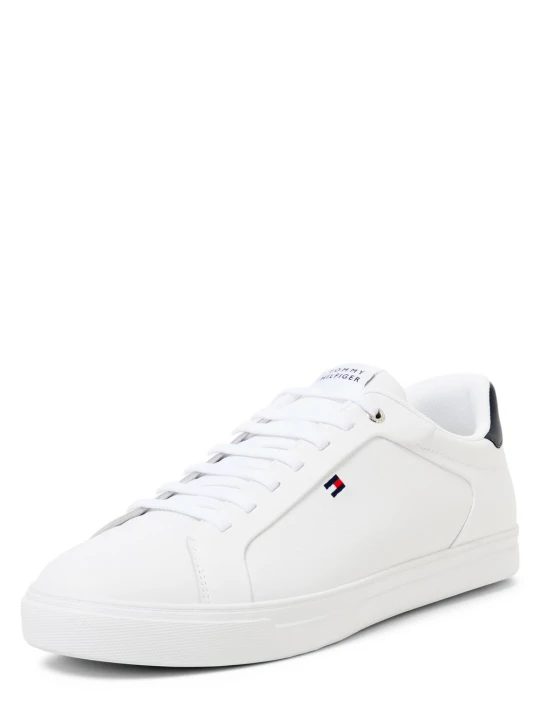 Zdjęcie produktu Tommy Hilfiger trampki z elementami skórzanymi Mężczyźni skóra biały