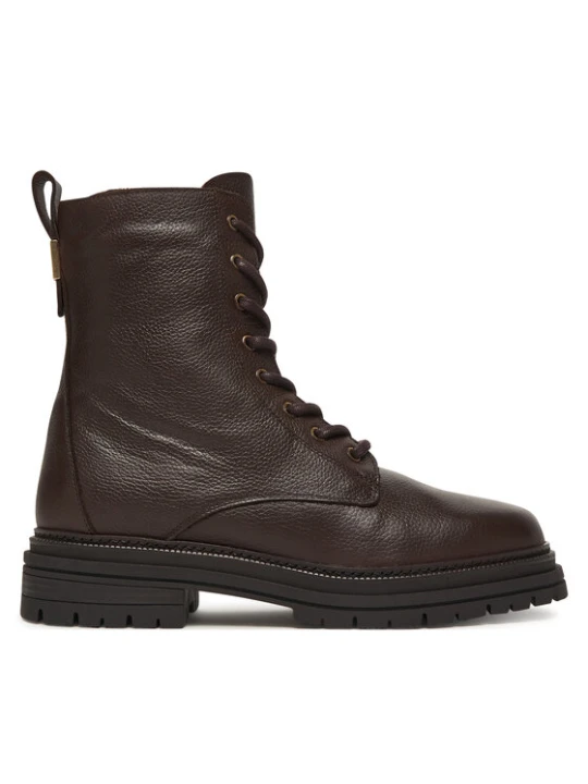 Zdjęcie produktu Tommy Hilfiger Trapery Th Plaque Pebble Lace Boot Warm FW0FW08767 Brązowy
