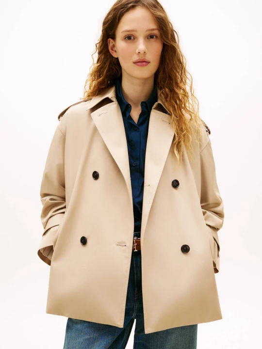 Zdjęcie produktu Tommy Hilfiger Trencz beżowy