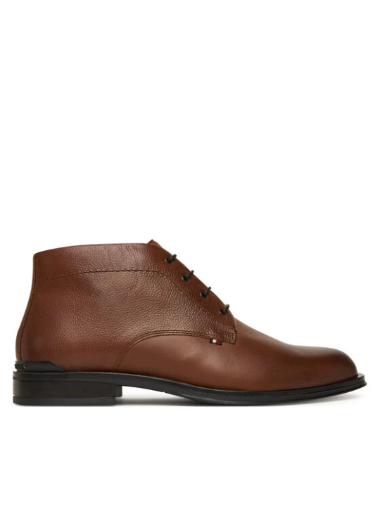 Zdjęcie produktu Tommy Hilfiger Trzewiki Corporate Hilfiger Lth Boot FM0FM05697 Brązowy