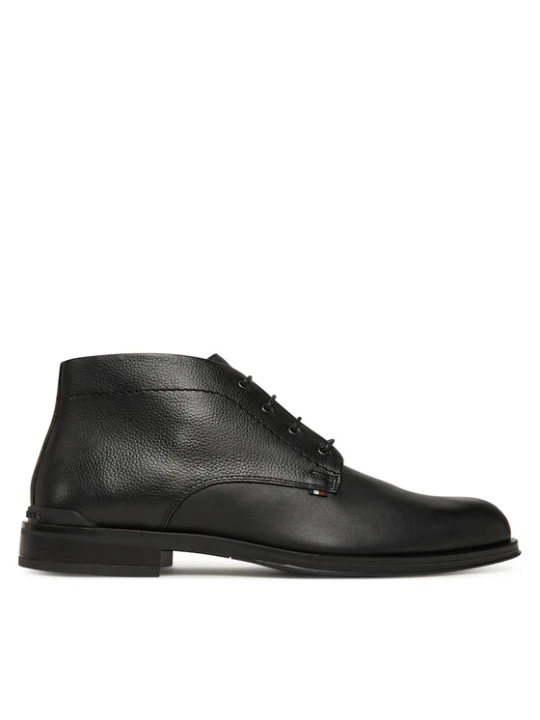 Zdjęcie produktu Tommy Hilfiger Trzewiki Corporate Hilfiger Lth Boot FM0FM05697 Czarny