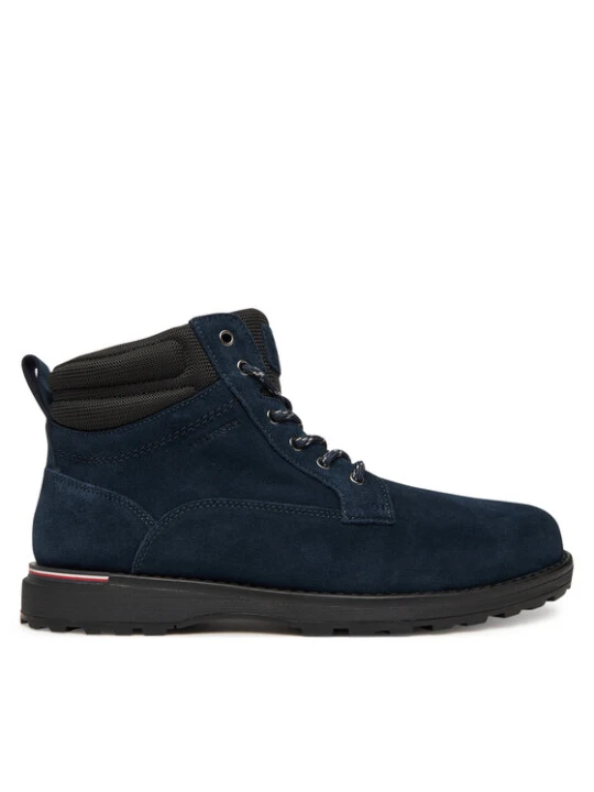 Zdjęcie produktu Tommy Hilfiger Trzewiki Corporate W FM0FM05605 Granatowy