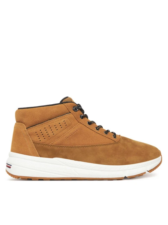 Zdjęcie produktu Tommy Hilfiger Trzewiki Hilfiger W Nbk Sde Hybrid Boot FM0FM05609 Brązowy