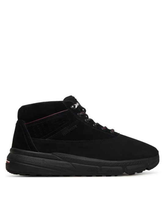 Zdjęcie produktu Tommy Hilfiger Trzewiki Hilfiger W Nbk Sde Hybrid Boot FM0FM05609 Czarny