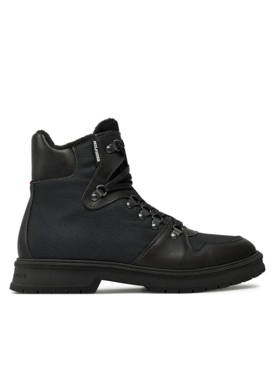 Zdjęcie produktu Tommy Hilfiger Trzewiki Hilfiger Warm Cordura Mix Boot FM0FM05180 Czarny
