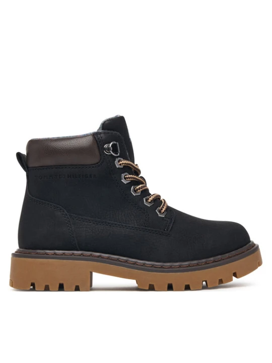 Zdjęcie produktu Tommy Hilfiger Trzewiki T3X5-35280-0296A695 M Czarny