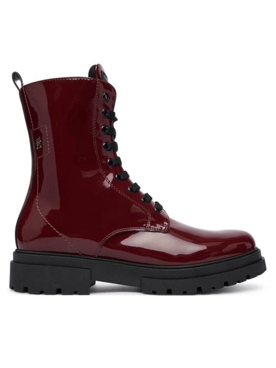 Zdjęcie produktu Tommy Hilfiger Trzewiki T4A5-35173-0775 S Bordowy