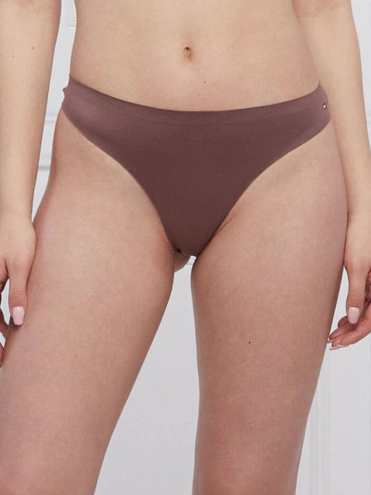 Zdjęcie produktu Tommy Hilfiger Underwear Stringi brązowy