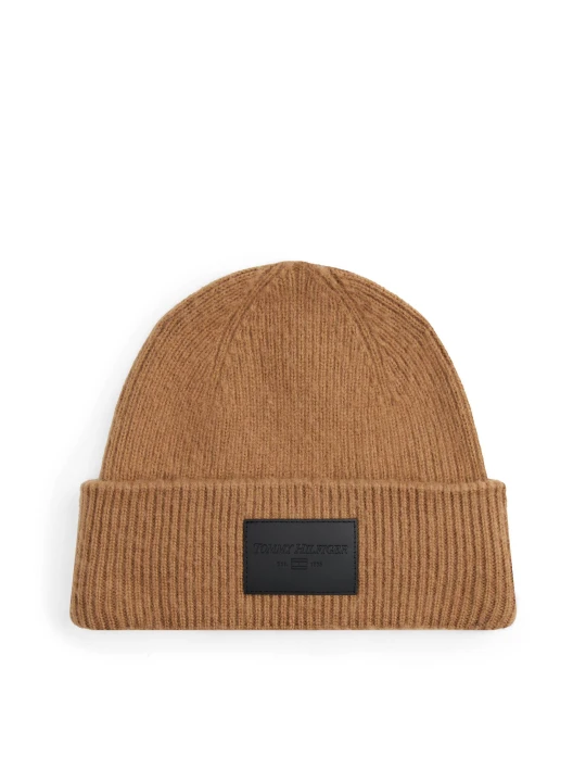 Zdjęcie produktu Tommy Hilfiger Wełniana czapka camel