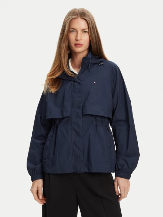 Zdjęcie produktu Tommy Hilfiger Wiatrówka WW0WW46444 Granatowy Relaxed Fit
