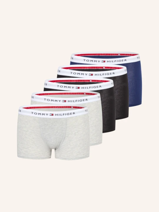 Zdjęcie produktu Tommy Hilfiger Zestaw 5 Par Bokserek grau szary