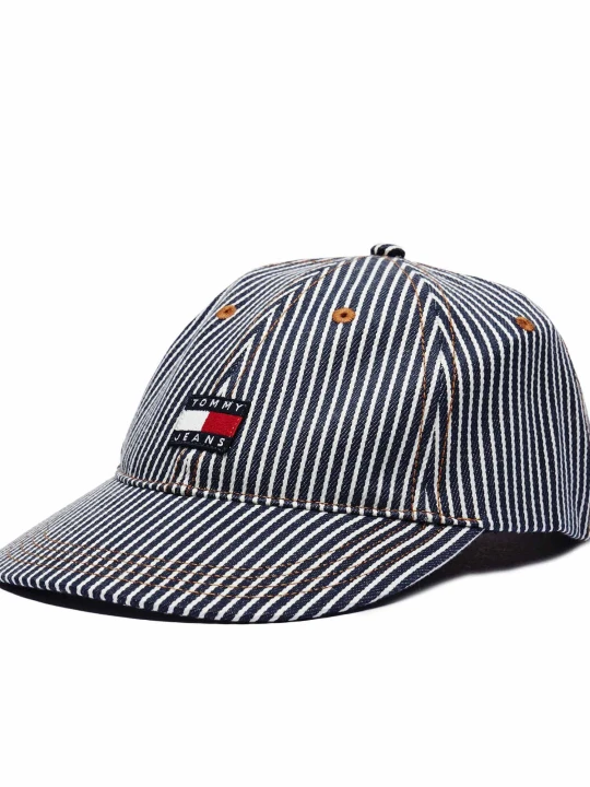 Zdjęcie produktu Tommy Jeans Bejsbolówka HERITAGE granatowy
