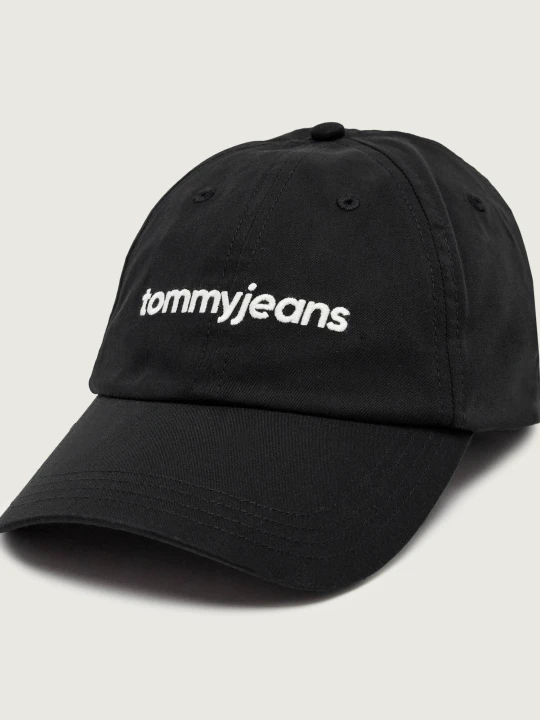 Zdjęcie produktu Tommy Jeans Bejsbolówka TJM Script czarny