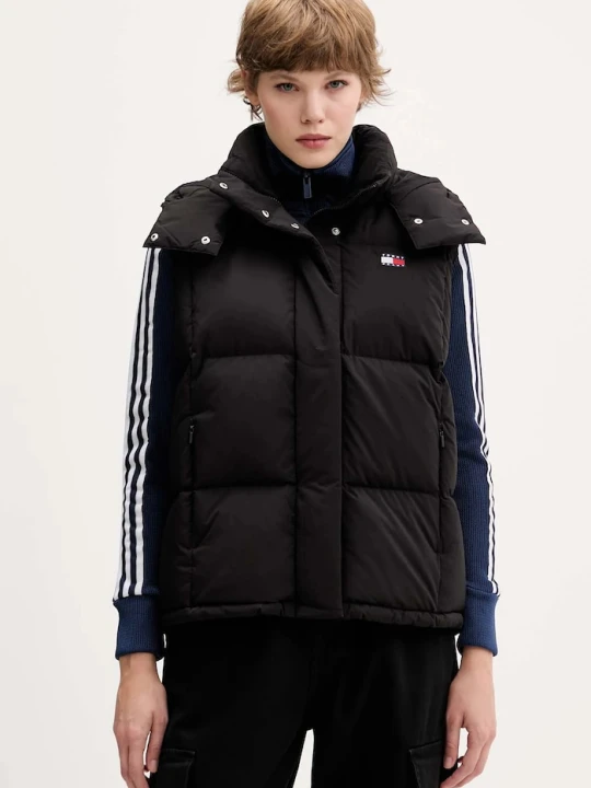 Zdjęcie produktu Tommy Jeans bezrękawnik puchowy czarny