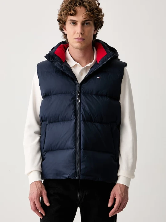 Zdjęcie produktu Tommy Jeans bezrękawnik puchowy męski granatowy
