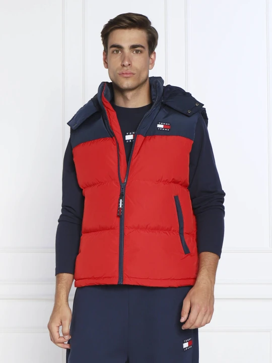 Zdjęcie produktu Tommy Jeans Bezrękawnik | Regular Fit granatowy
