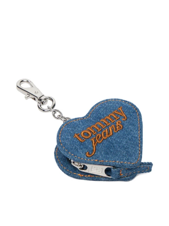 Zdjęcie produktu Tommy Jeans Bilonówka Tjw Cool Denim Heart Coin Purse AW0AW18595 Niebieski