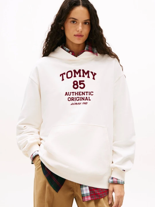 Zdjęcie produktu Tommy Jeans Bluza 1985 | Oversize fit ecru
