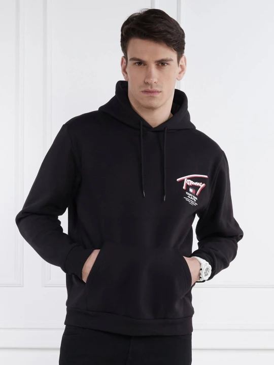 Zdjęcie produktu Tommy Jeans Bluza 3D STREET | Regular Fit czarny