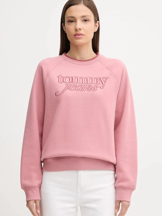 Zdjęcie produktu Tommy Jeans bluza pomarańczowy