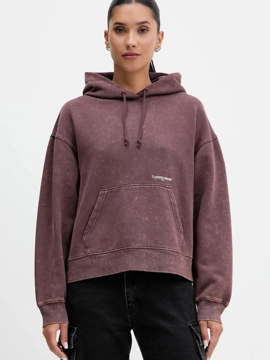 Zdjęcie produktu Tommy Jeans bluza fioletowy