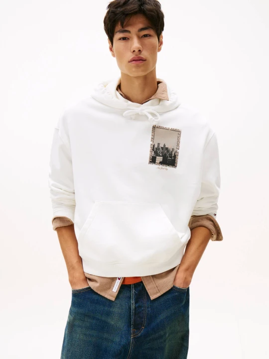 Zdjęcie produktu Tommy Jeans Bluza 90S | Regular Fit ecru