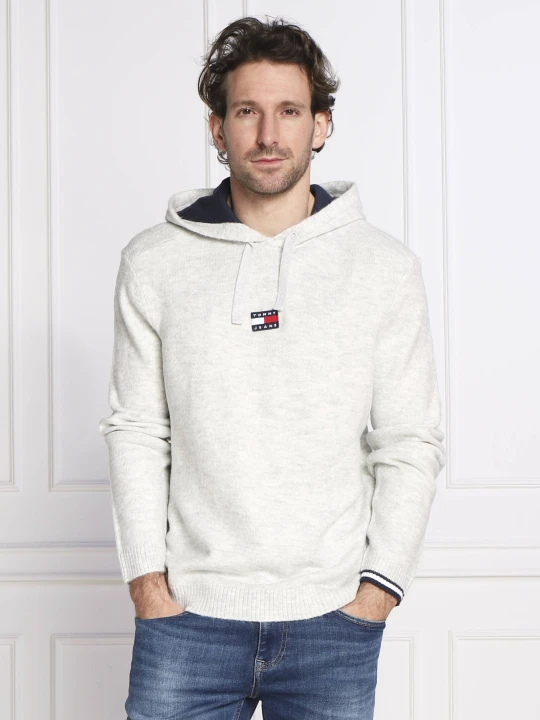 Zdjęcie produktu Tommy Jeans Bluza BADGE | Relaxed fit szary