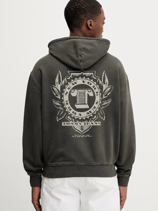 Zdjęcie produktu Tommy Jeans bluza bawełniana szary