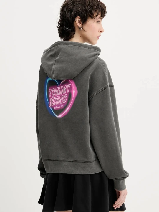 Zdjęcie produktu Tommy Jeans bluza bawełniana szary