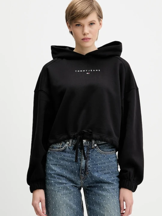 Zdjęcie produktu Tommy Jeans bluza bawełniana czarny