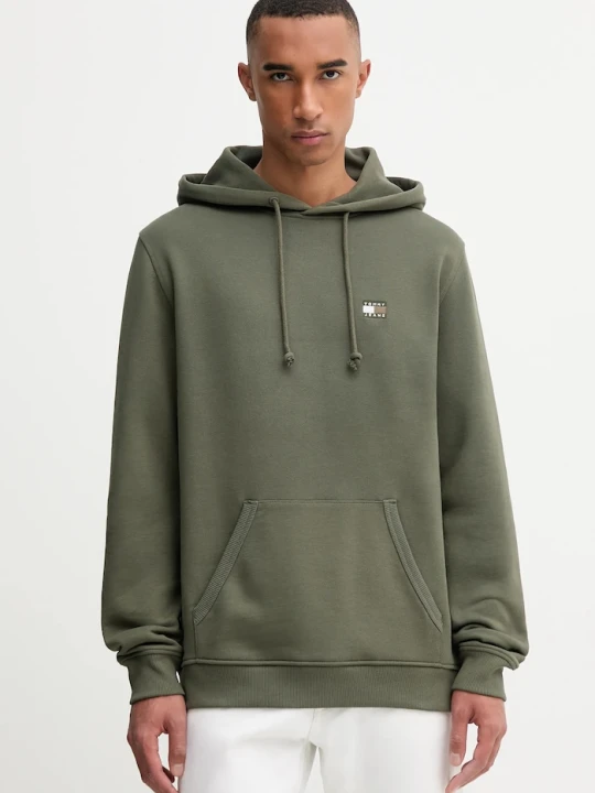 Zdjęcie produktu Tommy Jeans bluza bawełniana zielony