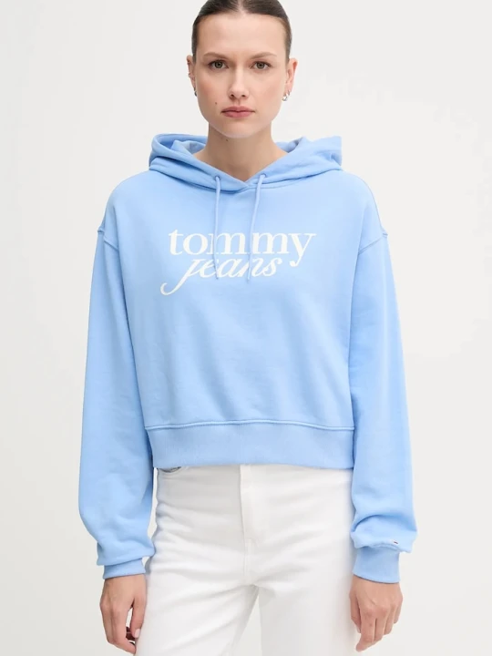 Zdjęcie produktu Tommy Jeans bluza bawełniana niebieski
