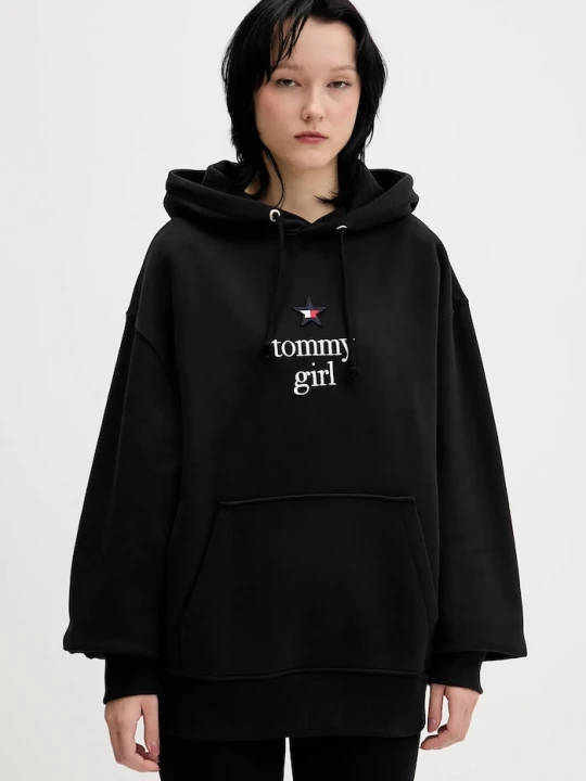 Zdjęcie produktu Tommy Jeans bluza bawełniana czarny
