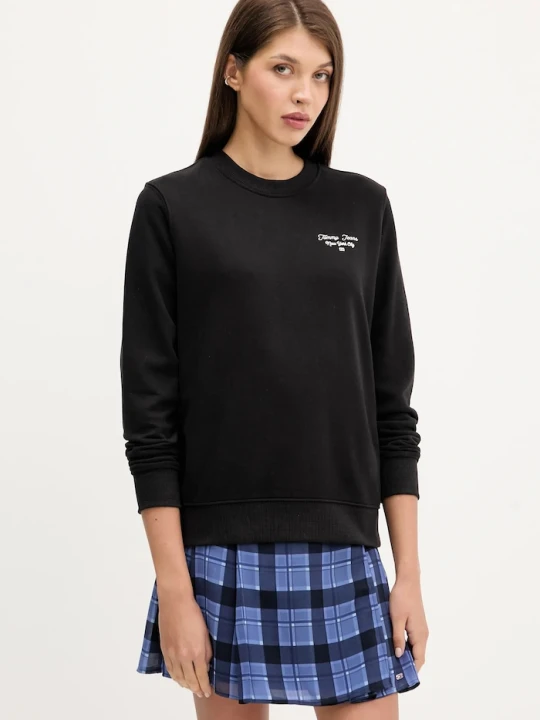 Zdjęcie produktu Tommy Jeans bluza bawełniana czarny