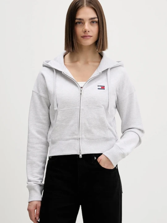 Zdjęcie produktu Tommy Jeans bluza bawełniana szary