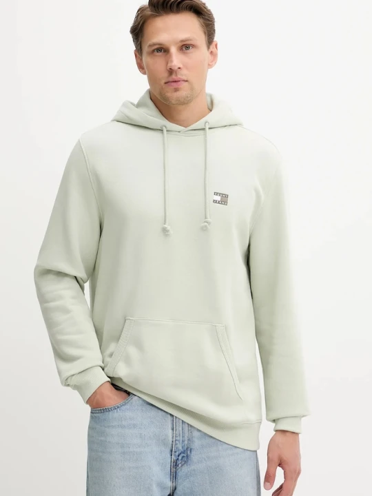 Zdjęcie produktu Tommy Jeans bluza bawełniana zielony